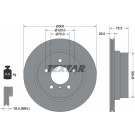 Textar | Bremsscheibe | 92227103