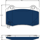 GDB4171BTE Bremsbelagsatz, Scheibenbremse ELECTRIC BLUE GDB4171BTE Bremsbelagsatz, Scheibenbremse ELECTRIC BLUE