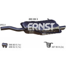 ERNST 283083 Endschalldämpfer für BMW 3er Länge: 1080mm