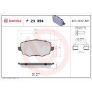 Brembo | Bremsbelagsatz, Scheibenbremse | P 23 094