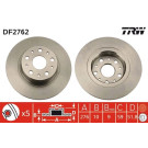 TRW | Bremsscheibe | DF2762
