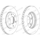 Ferodo | Bremsscheibe | FCR314A
