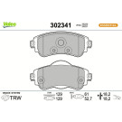 Valeo Bremsbelagsatz, Scheibenbremse ESSENTIAL 302341