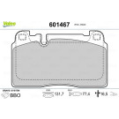 Valeo | Bremsbelagsatz, Scheibenbremse | 601467