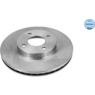 2 x MEYLE Bremsscheibe | 36-15 521 0054