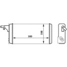 AH 40 000S Wärmetauscher, Innenraumheizung BEHR AH 40 000S Wärmetauscher, Innenraumheizung BEHR