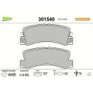 Valeo Bremsbelagsatz, Scheibenbremse ESSENTIAL 301540