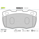Valeo | Bremsbelagsatz, Scheibenbremse | 598623
