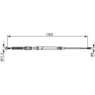 1 987 482 584 Seilzug, Feststellbremse