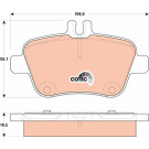 GDB1920 Bremsbelagsatz, Scheibenbremse COTEC GDB1920 Bremsbelagsatz, Scheibenbremse COTEC