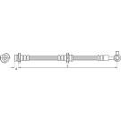 4110847 Bremsschlauch