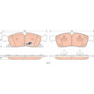 GDB4603 Bremsbelagsatz, Scheibenbremse COTEC GDB4603 Bremsbelagsatz, Scheibenbremse COTEC