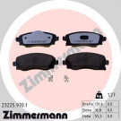 Zimmermann | Bremsbelagsatz, Scheibenbremse | 23225.970.1