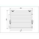 822621 Kondensator, Klimaanlage 822621 Kondensator, Klimaanlage