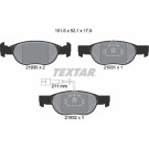 Textar | Bremsbelagsatz, Scheibenbremse | 2193002