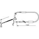 1 987 482 490 Seilzug, Feststellbremse 1 987 482 490 Seilzug, Feststellbremse