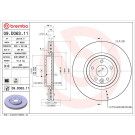 Brembo | Bremsscheibe | 09.D063.11