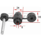 Corteco | Lagerung, Stabilisator | 21652487