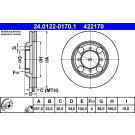 24.0122-0170.1 Bremsscheibe