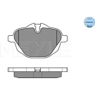 Meyle | Bremsbelagsatz, Scheibenbremse | 025 245 6118