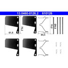 ATE 13.0460-0126.2 Zubehörsatz, Scheibenbremsbelag