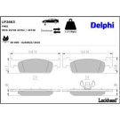 Delphi Bremsbelagsatz, Scheibenbremse LP2663