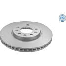 615 521 0010/PD Bremsscheibe MEYLE-PD: Advanced performance and design.