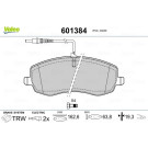 Valeo | Bremsbelagsatz, Scheibenbremse | 601384