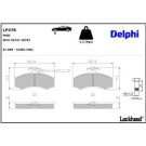 Delphi Bremsbelagsatz, Scheibenbremse LP378