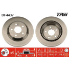 TRW | Bremsscheibe | DF4437