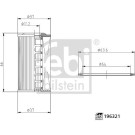 febi bilstein | Hydraulikfilter, Automatikgetriebe | 196321