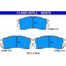 13.0460-5978.2 Bremsbelagsatz, Scheibenbremse