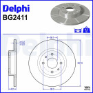 Delphi | Bremsscheibe | BG2411