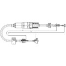 58002500 Seilzug, Kupplungsbetätigung