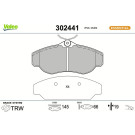 Valeo Bremsbelagsatz, Scheibenbremse ESSENTIAL 302441
