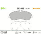 Valeo Bremsbelagsatz, Scheibenbremse ESSENTIAL 302403