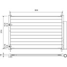 812654 Kondensator, Klimaanlage