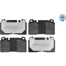 Meyle | Bremsbelagsatz, Scheibenbremse | 025 256 4316/PD
