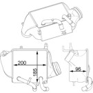 Mahle | Ladeluftkühler | CI 156 000P