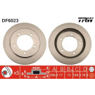TRW | Bremsscheibe | DF6023