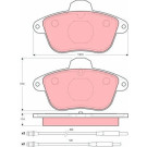 GDB1085 Bremsbelagsatz, Scheibenbremse GDB1085 Bremsbelagsatz, Scheibenbremse