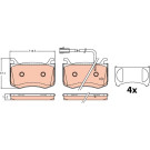 GDB2205 Bremsbelagsatz, Scheibenbremse GDB2205 Bremsbelagsatz, Scheibenbremse