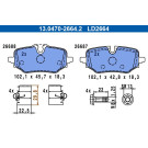 Bremsbelagsatz, Scheibenbremse ATE Ceramic 13.0470-2664.2