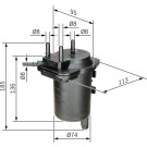 BOSCH | Kraftstofffilter | 0 450 907 013