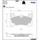 Delphi Bremsbelagsatz, Scheibenbremse LP2118