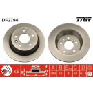 TRW | Bremsscheibe | DF2794