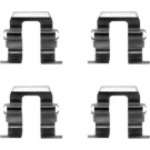 Hella | Zubehörsatz, Scheibenbremsbelag | 8DZ 355 202-851