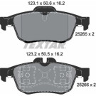 Textar | Bremsbelagsatz, Scheibenbremse | 2526501