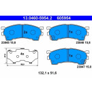 13.0460-5954.2 Bremsbelagsatz, Scheibenbremse