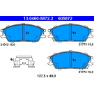 13.0460-5872.2 Bremsbelagsatz, Scheibenbremse 13.0460-5872.2 Bremsbelagsatz, Scheibenbremse